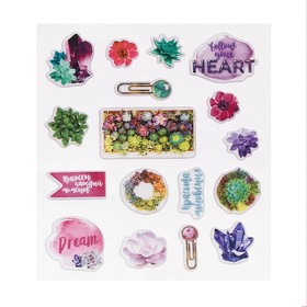 

Наклейки пластиковые Follow your heart, 11 × 16 см