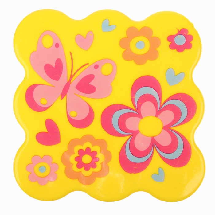 Мини-коврик для ванны на присосках «Бабочка»