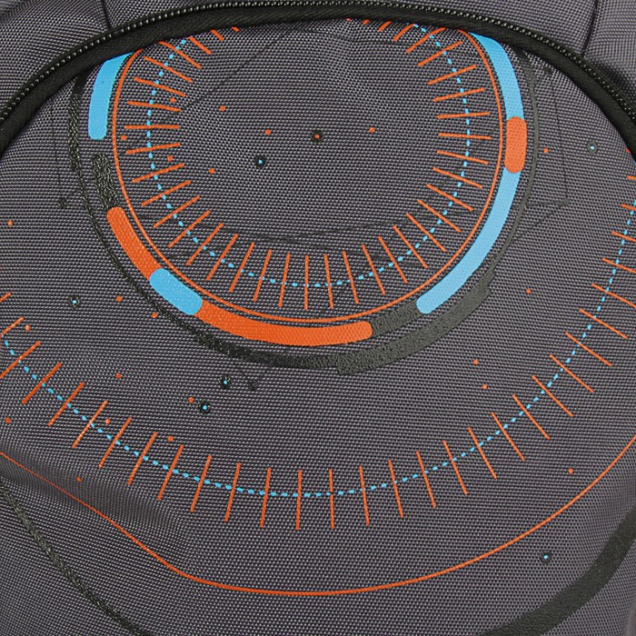 Рюкзак молодежный эргономичная спинка Stavia 40*30*13 «Абстракция», серый 67231