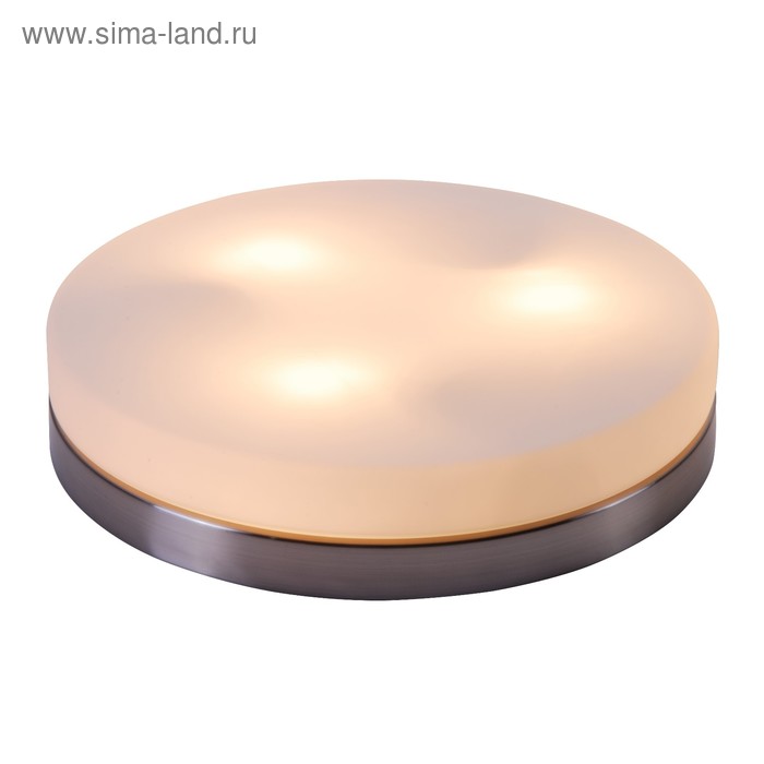 Светильник OPAL 3x40Вт E27 ILLU матовый никель 30x30x65см 9775₽