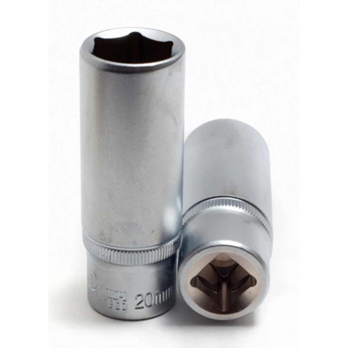 Головка торцевая "Сервис ключ" 77820, глубокая, 6 граней, 20мм