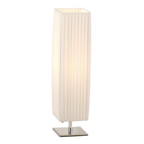 

Настольная лампа BAILEY 1x40Вт E27 хром 14x14x58см