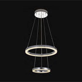 

Люстра подвесная SIGGI 1x25,2Вт LED хром 45x45x120см