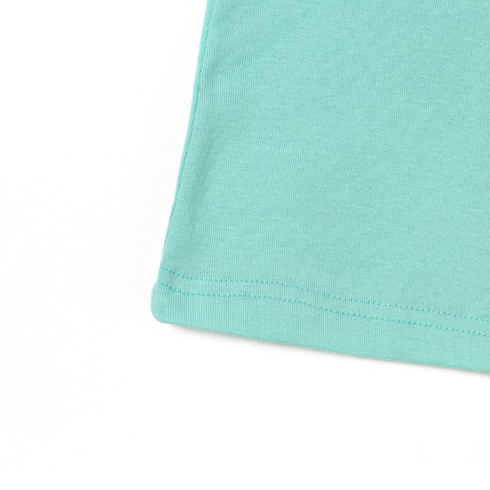 Пижама женская (майка, шорты) Валентинка цвет ментол, р-р 52