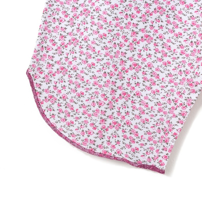 Пижама женская (футболка, бриджи) Светлана цвет белый, принт МИКС, р-р 52