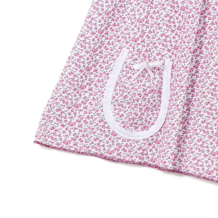 Пижама женская (футболка, бриджи) Светлана цвет белый, принт МИКС, р-р 56