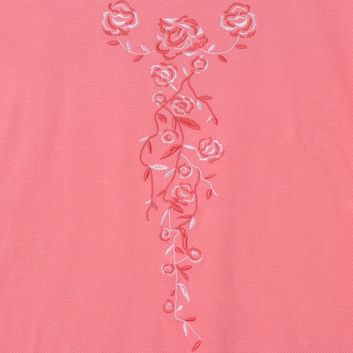 Пижама женская (футболка, бриджи) Вьюнок цвет коралл, р-р 48