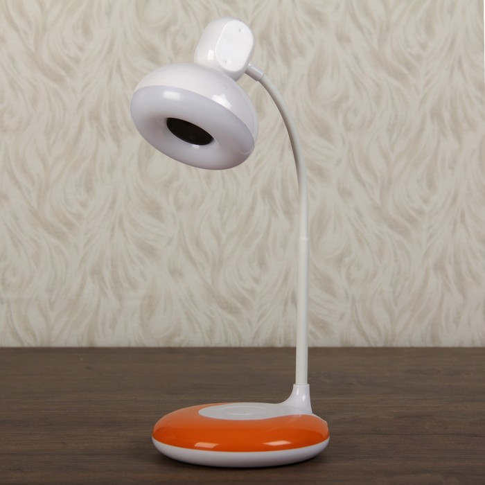 Лампа настольная сенсор 3 режима LEDх18 3W USB "Оранж" с датчиком движения 36х13х13 см