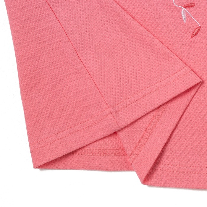 Пижама женская (футболка, бриджи) Вьюнок цвет коралл, р-р 58