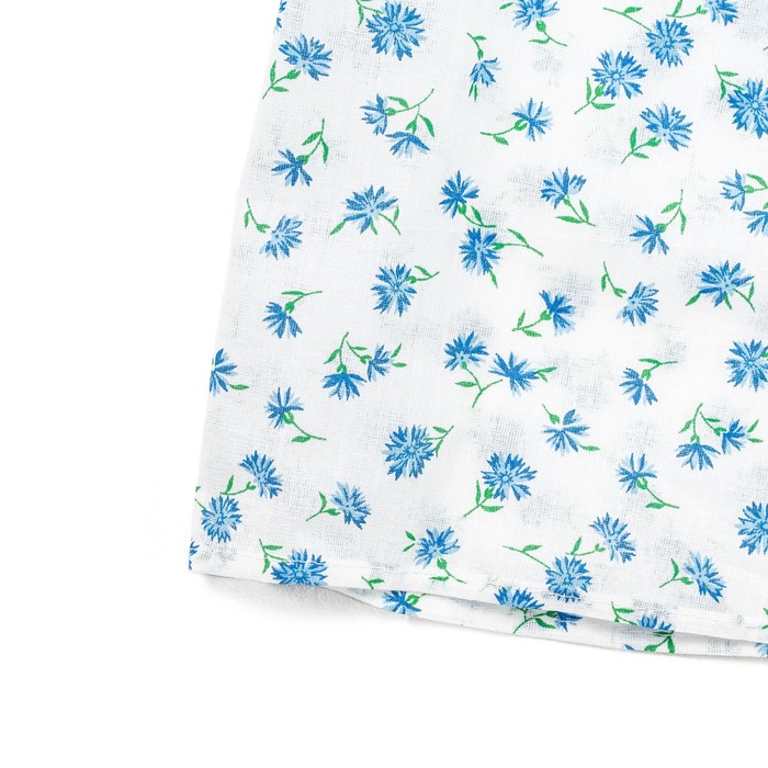 Сорочка женская Натали цвет белый, принт МИКС, р-р 48