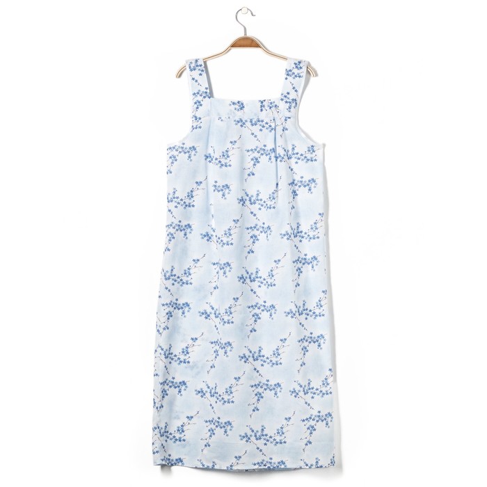 Сорочка женская Анжелика цвет белый, принт МИКС, р-р 46