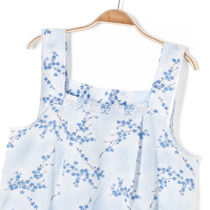 Сорочка женская Анжелика цвет белый, принт МИКС, р-р 46