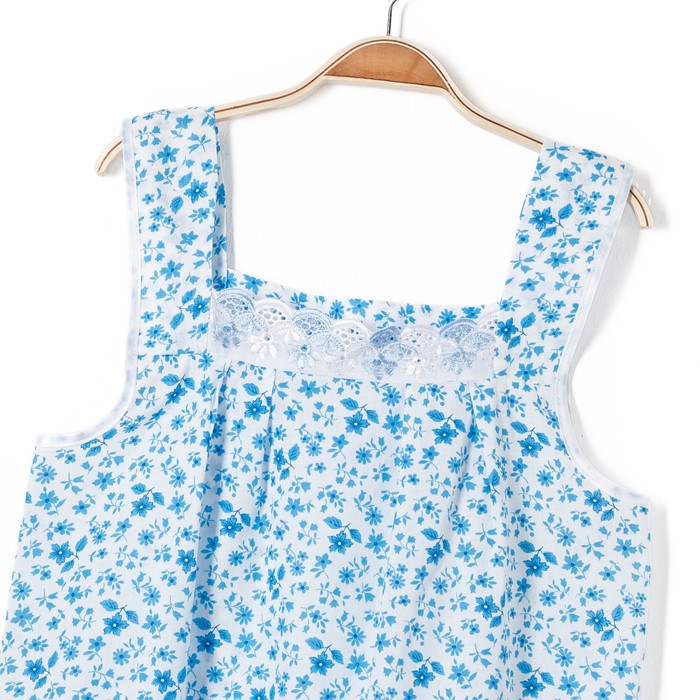 Сорочка женская Анжелика цвет белый, принт МИКС, р-р 46