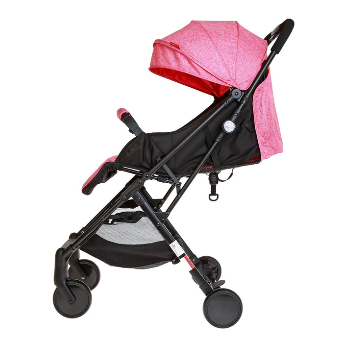 Коляска прогулочная, цвет коралловый