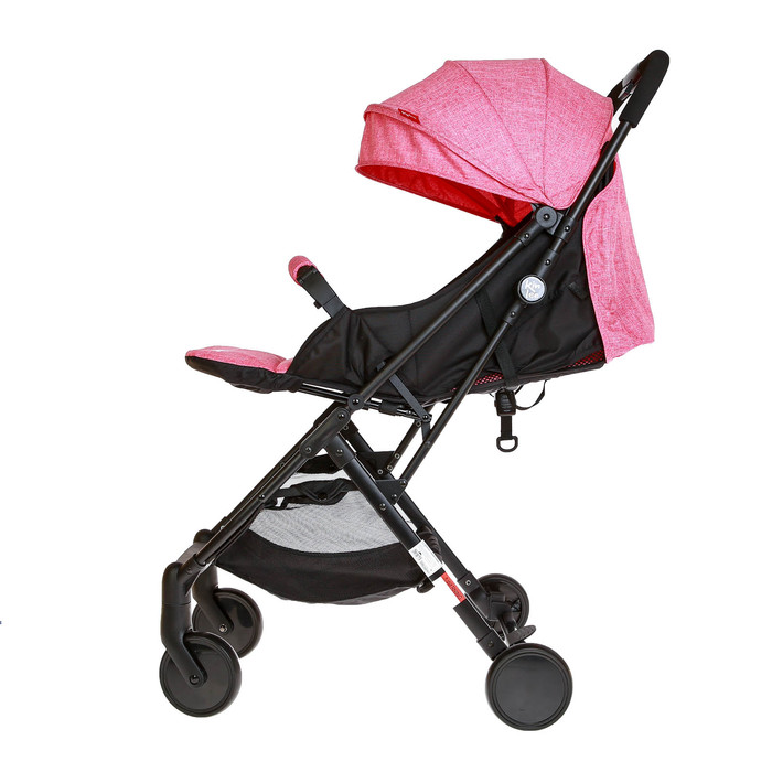 Коляска прогулочная, цвет коралловый