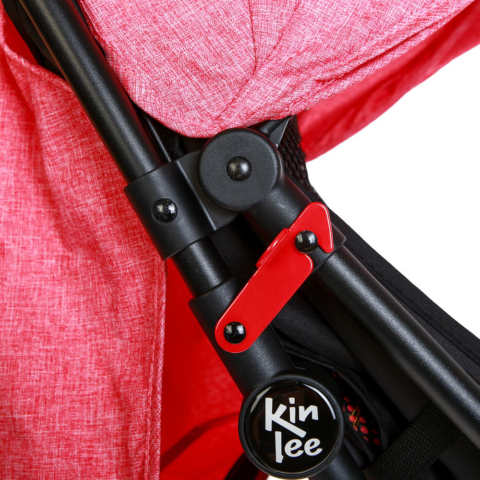 Коляска прогулочная, цвет коралловый