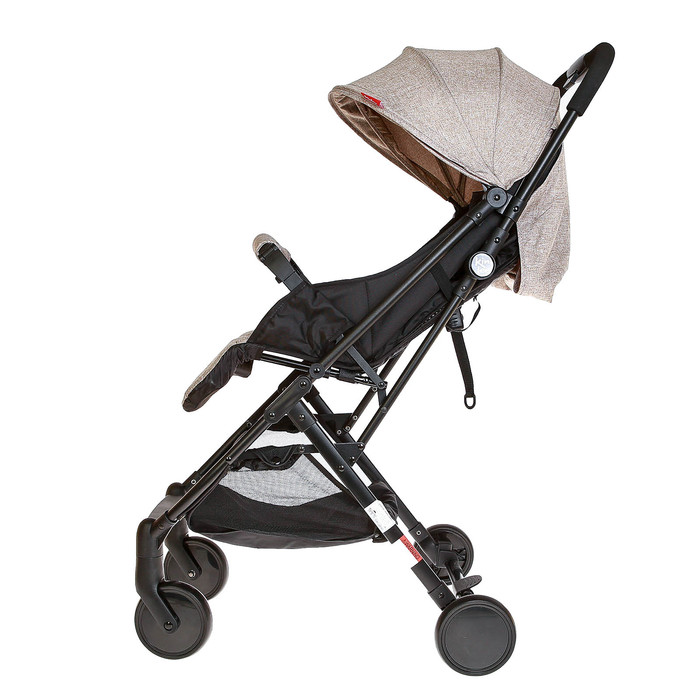 Коляска прогулочная, цвет бежевый