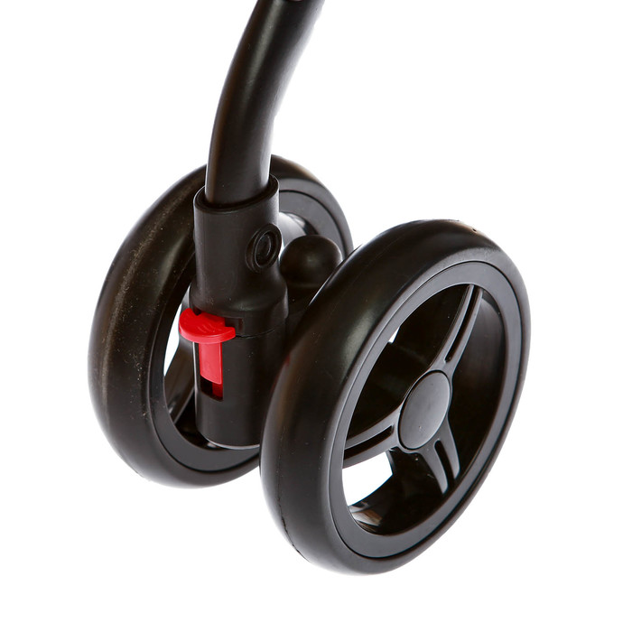 Коляска прогулочная, цвет серый