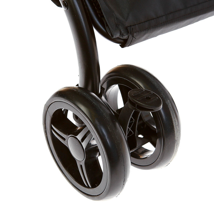 Коляска прогулочная, цвет голубой