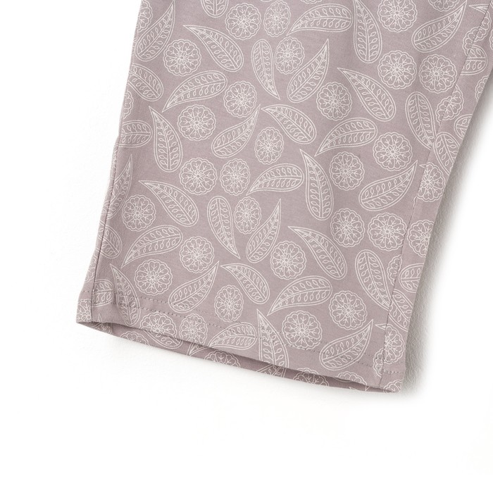 Пижама женская (футболка, бриджи) Комфорт цвет какао, р-р 54