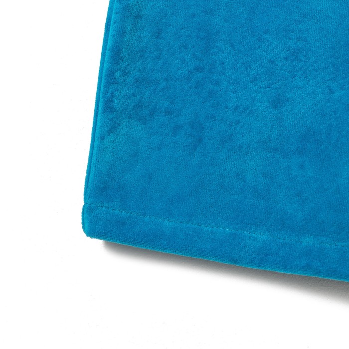 Халат женский на молнии Барбара цвет василек, р-р 60