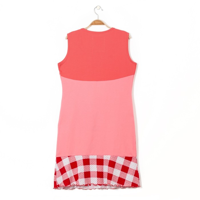 Сорочка женская Молоко цвет коралловый, р-р 44