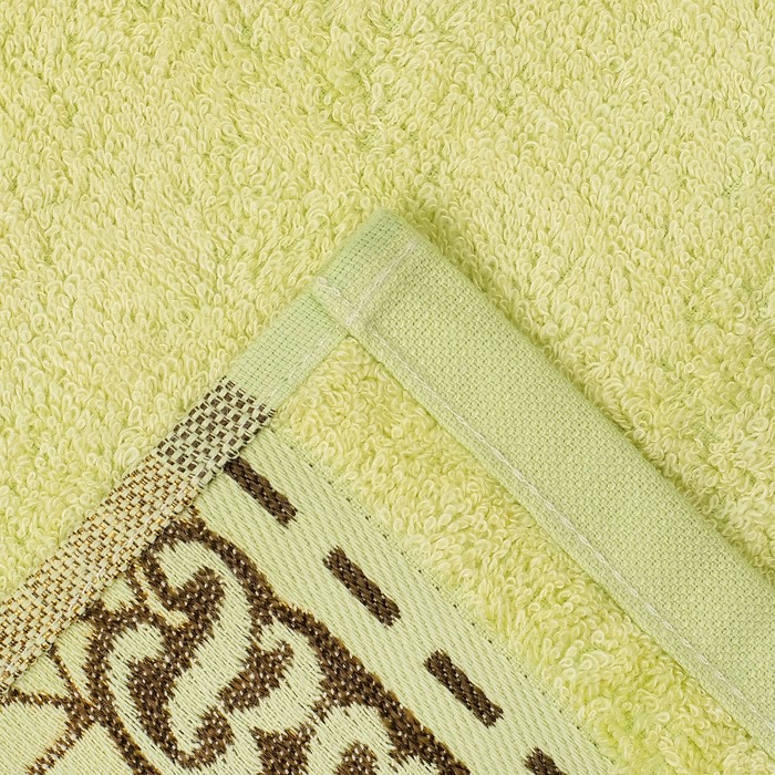 Полотенце подарочное "Этель" Для женщин, светло-зелёный 70х140 см бамбук, 450 г/м²