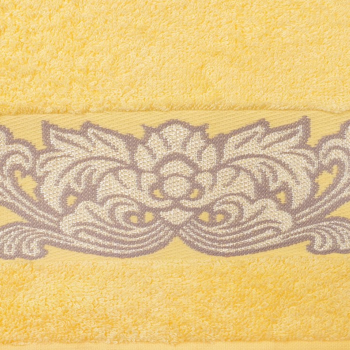 Полотенце подарочное "Этель" Для женщин, жёлтый 70х140 см бамбук, 450 г/м²