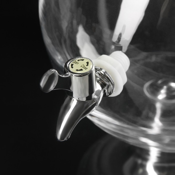 Кувшин с краном 5 л "Восток", цвет серебро