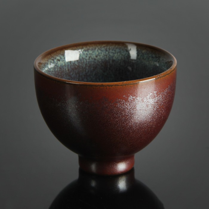 Набор для чайной церемонии "Тянива", 8 предметов: чайник, 4 чашки, щипцы, салфеточка, подставка