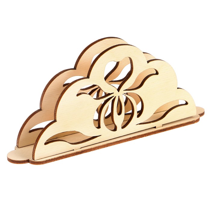 Салфетница для декора "№2" (набор 3 детали) 16х8 см