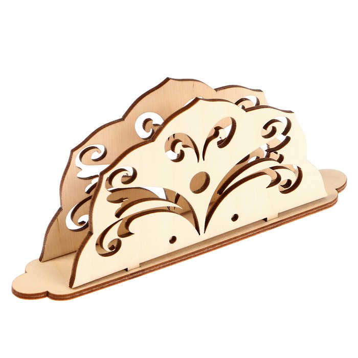 Салфетница для декора "№3" (набор 3 детали) 16х8 см