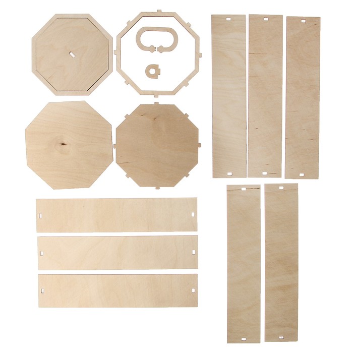 Макаронница для декора "Восьмигранная № 2" набор 15 деталей, 28х14 см