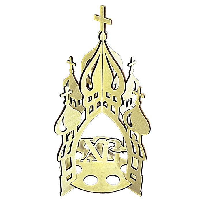 Заготовка для творчества "Церковь №10" (набор 5 деталей) 36х24х24 см