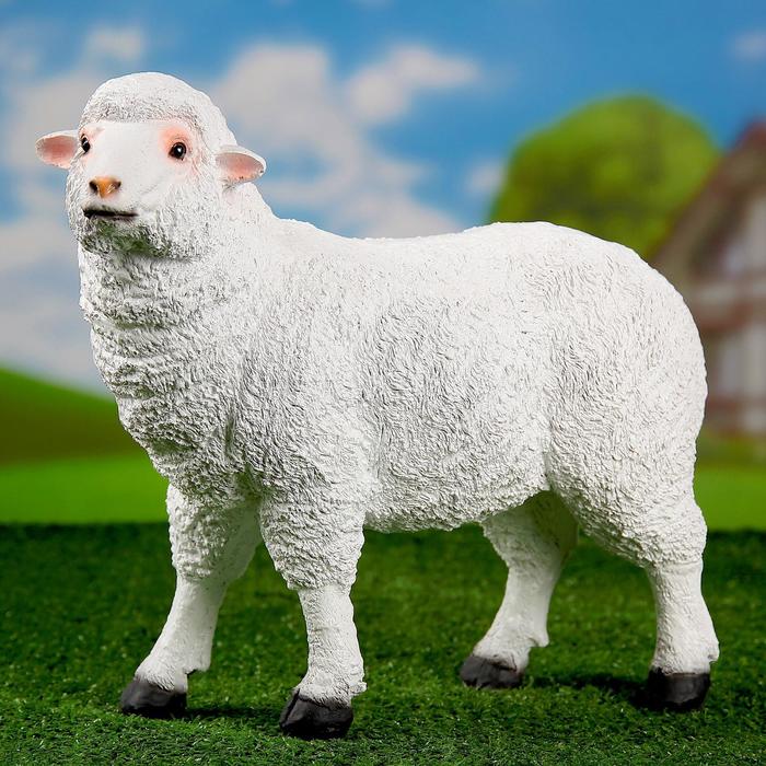 Садовая фигура Овечка 33 см фигура садовая овечка малая высота 32 см