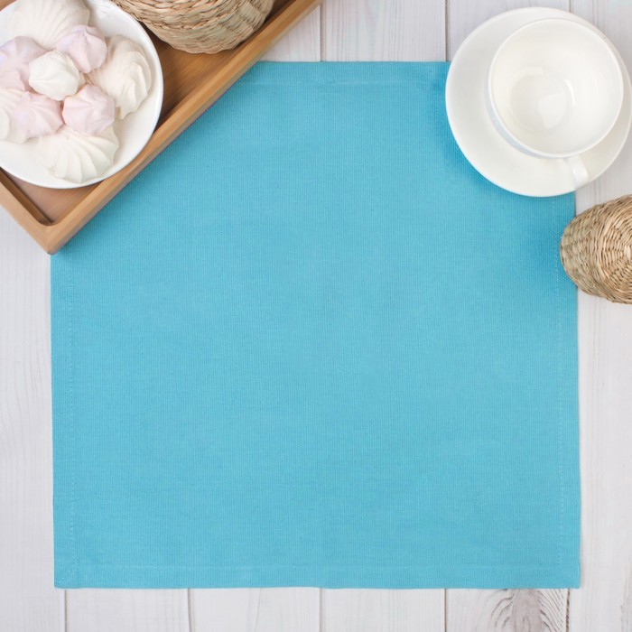 Салфетка "Этель" Лесная голубика 40х40, 100% хл, рогожка 165 г/м2