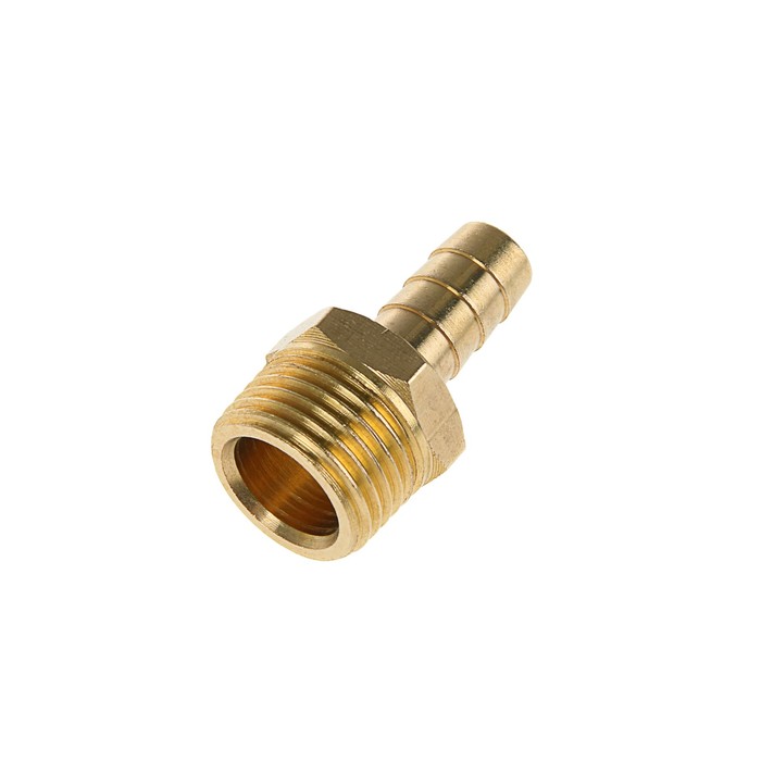 Штуцер пневматический "Эврика", наружная резьба "елочка" 1/2", 10 мм