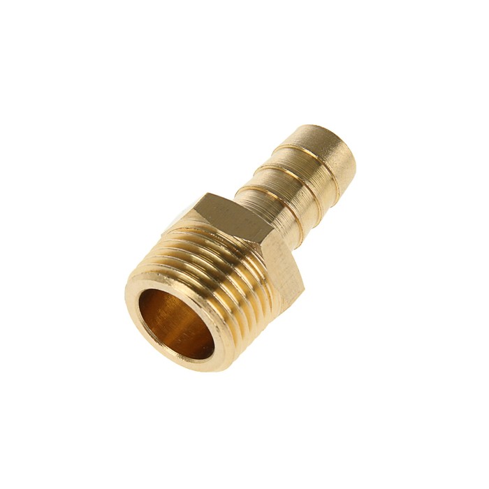 Штуцер пневматический "Эврика", наружная резьба "елочка" 1/2", 12 мм