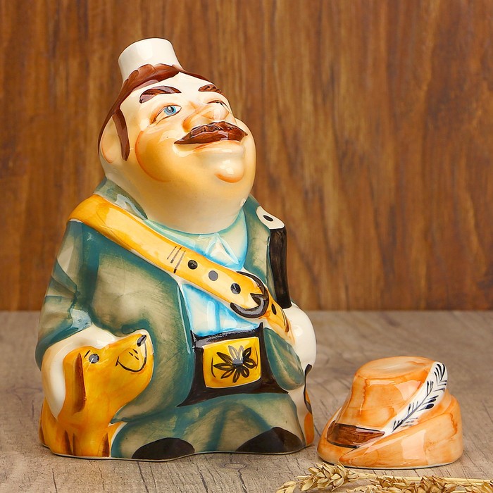 Набор фарфоровый «трехтомник Охота»