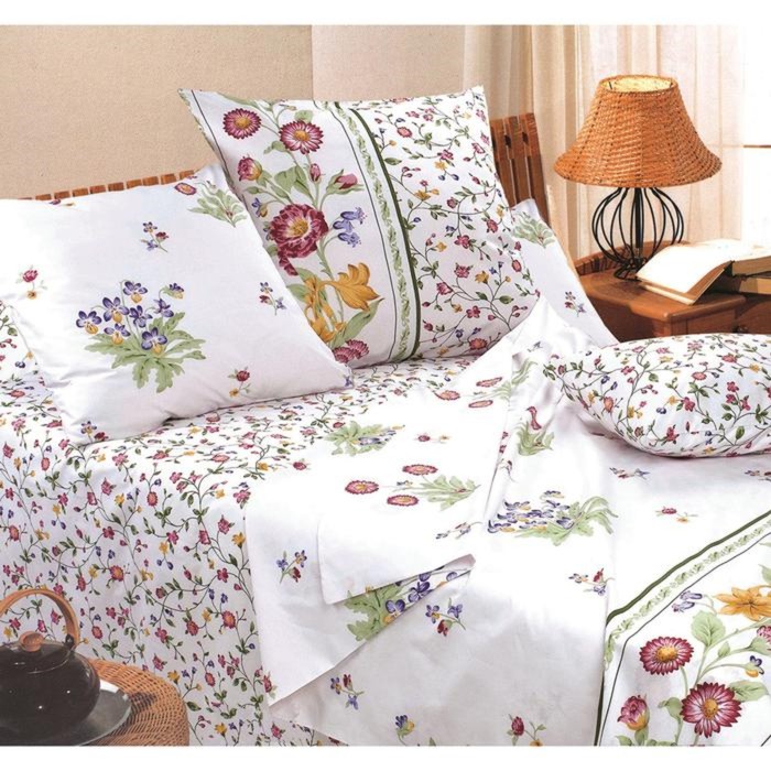 Постельное бельё 2 сп 400 175х205см, 175х205см, 70х70см - 2 шт., бязь 100 гр/м², хл 100%