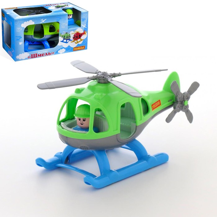 Вертолёт "Шмель" (в коробке) 67654 МИКС