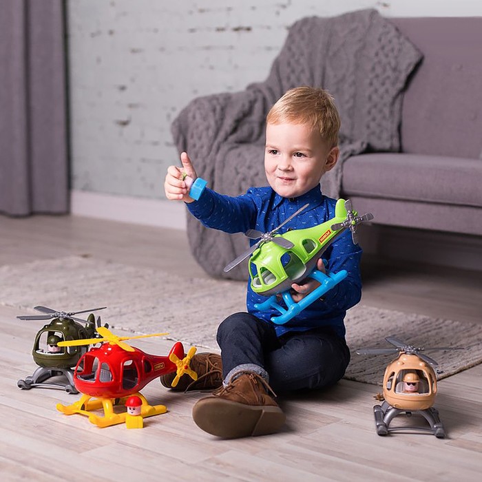 Вертолёт - скорая помощь "Альфа" (в коробке) 68668