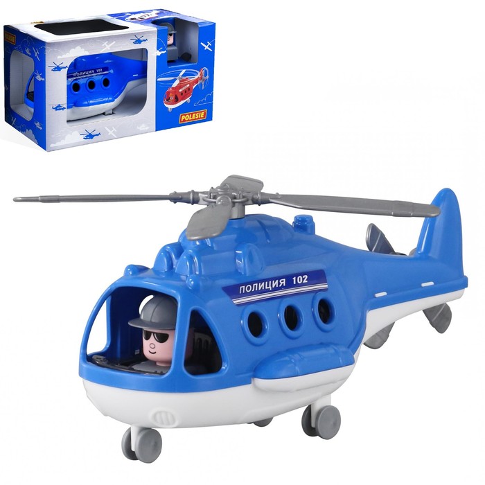 Вертолёт - полиция "Альфа" (в коробке) 68675 МИКС