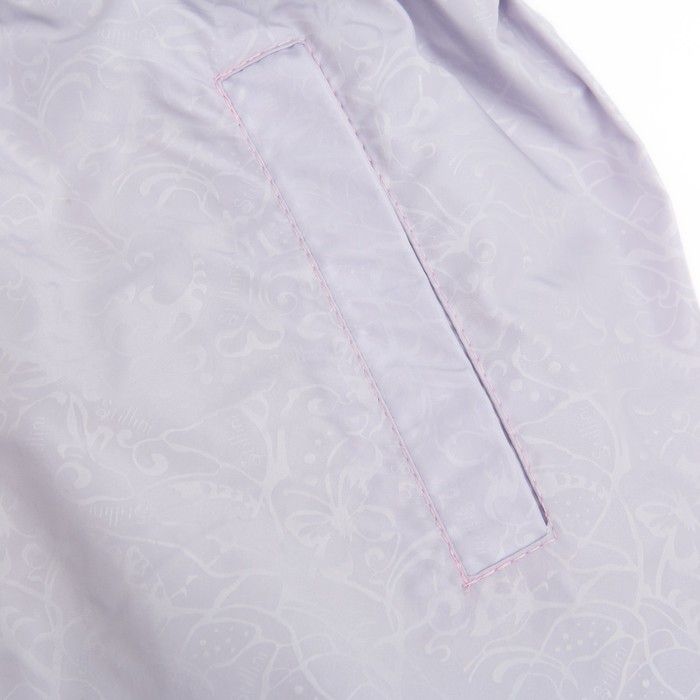 Плащ для девочки, рост 122 см, цвет сиреневый