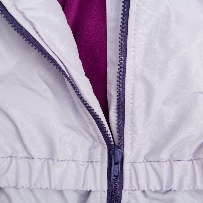 Плащ для девочки, рост 122 см, цвет сиреневый