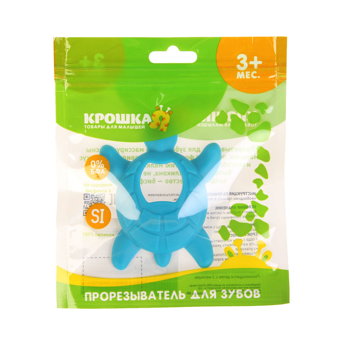 Прорезыватель «Черепашка», цвета МИКС