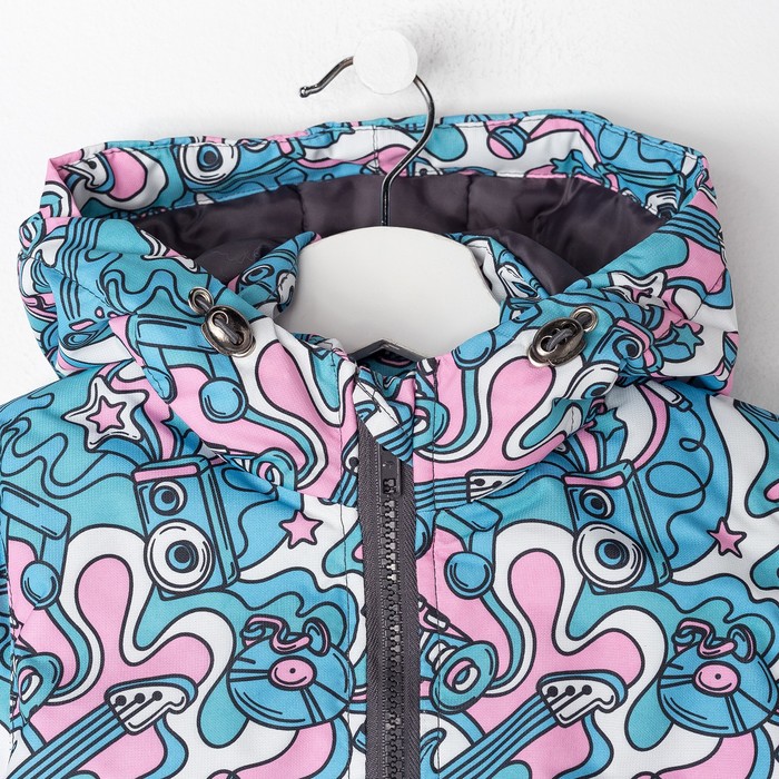 Комплект для девочки, рост 110 см, цвет аквамарин