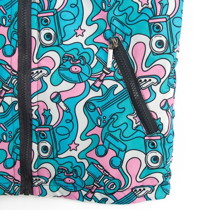 Комплект для девочки, рост 110 см, цвет аквамарин