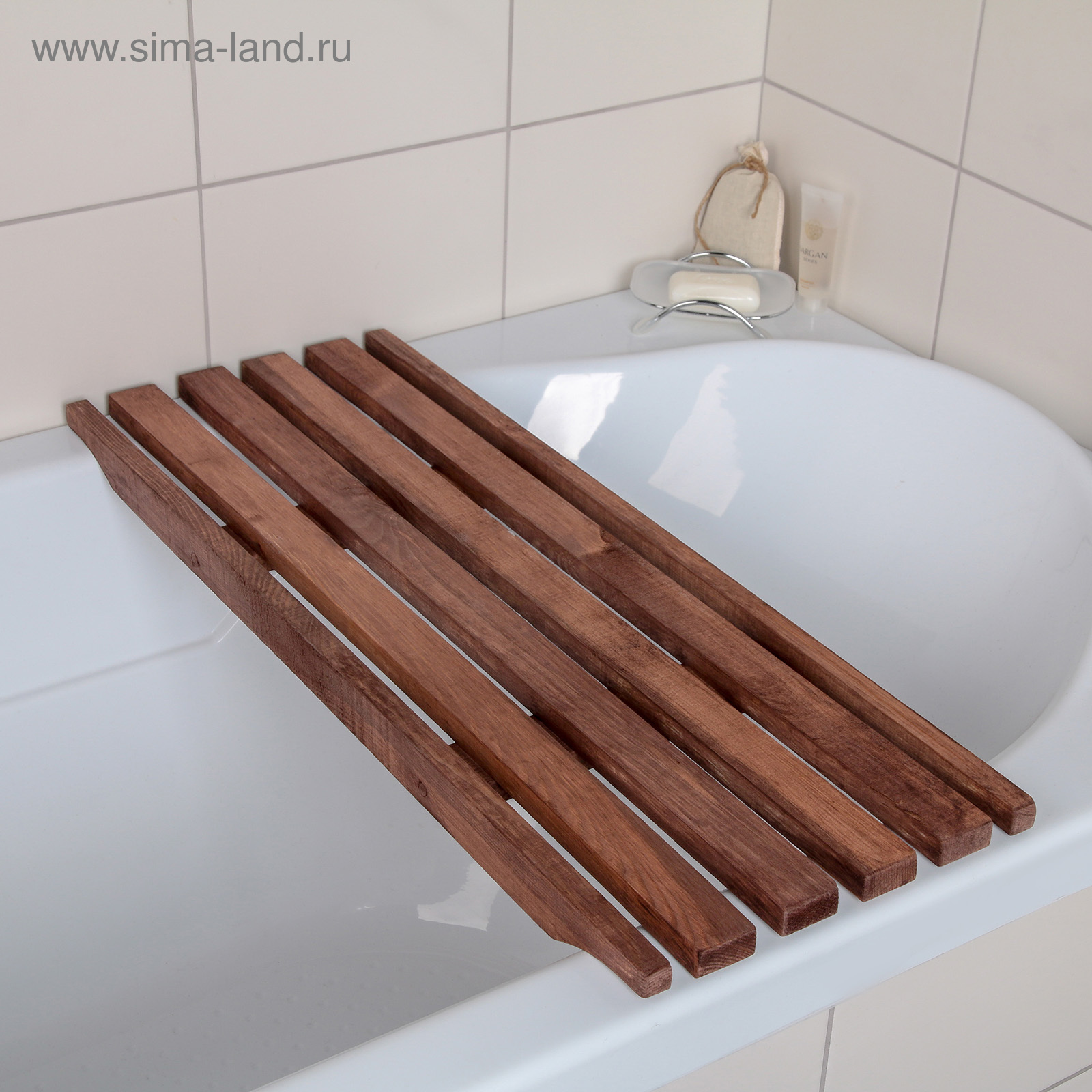Сиденье для ванны деревянное