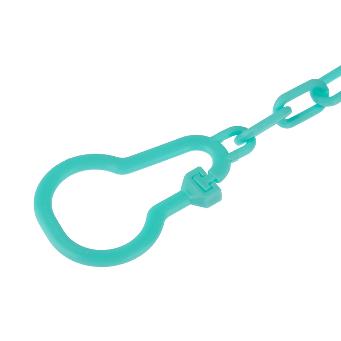 Держатель для пустышки «Лучший ребёнок» на цепочке, цвет бирюзовый